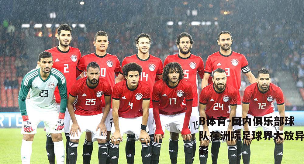 国内俱乐部球队在洲际足球界大放异彩